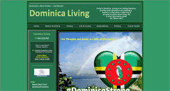 Desktop Screenshot of dominicaliving.com
